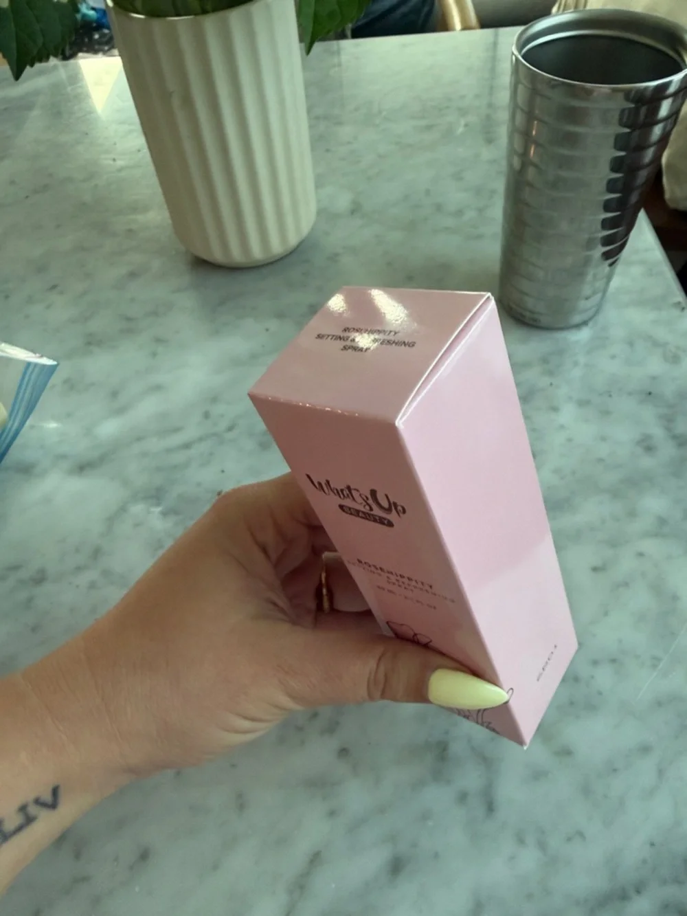 BRAND NEW What's Up Beauty Rosehippity Setting & Refreshing Spray - Pink